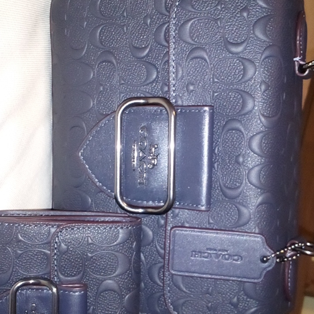 Coach crossbody and wallet